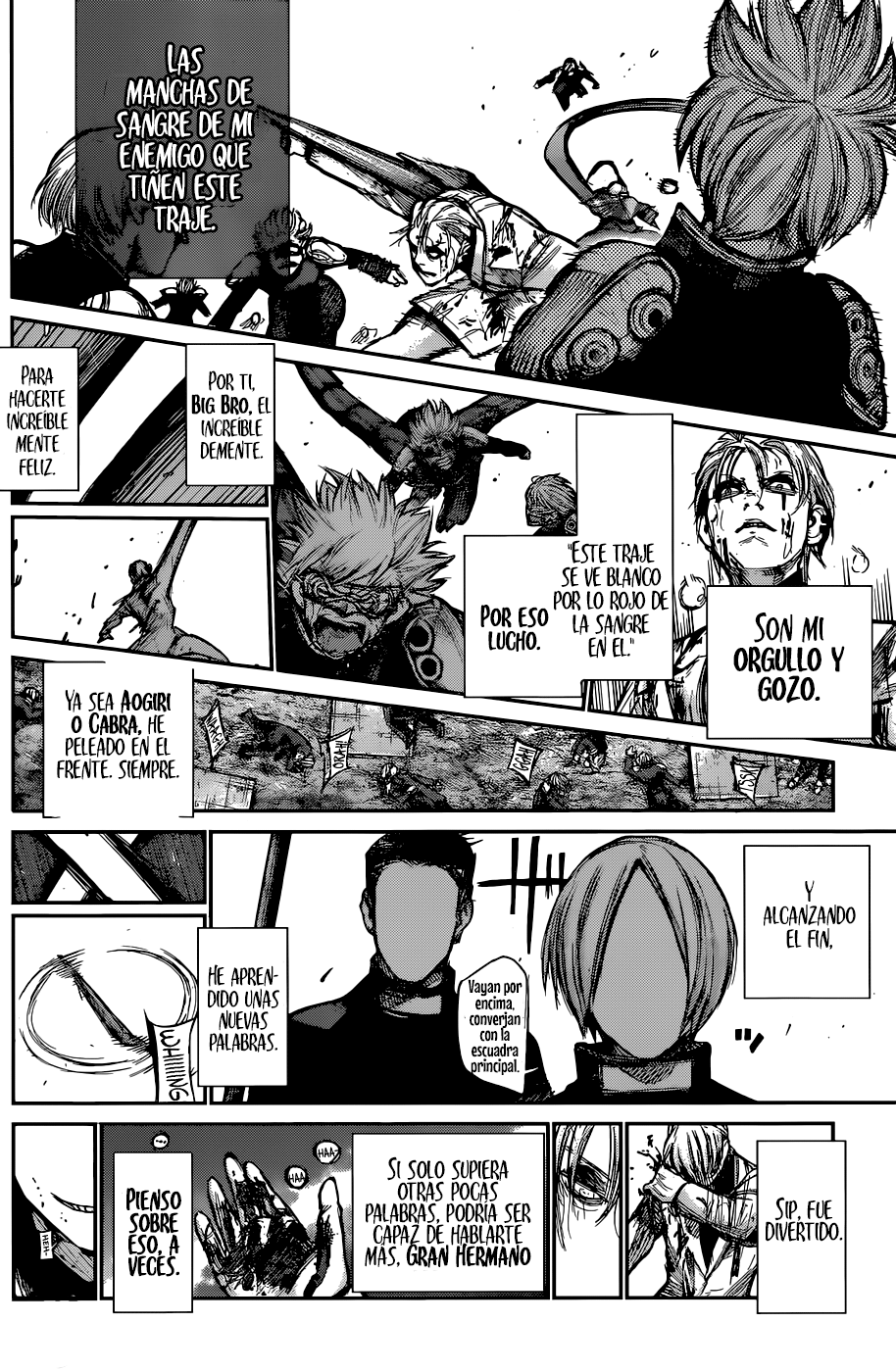 Read Tokyo Ghoul Re es Manga Online
