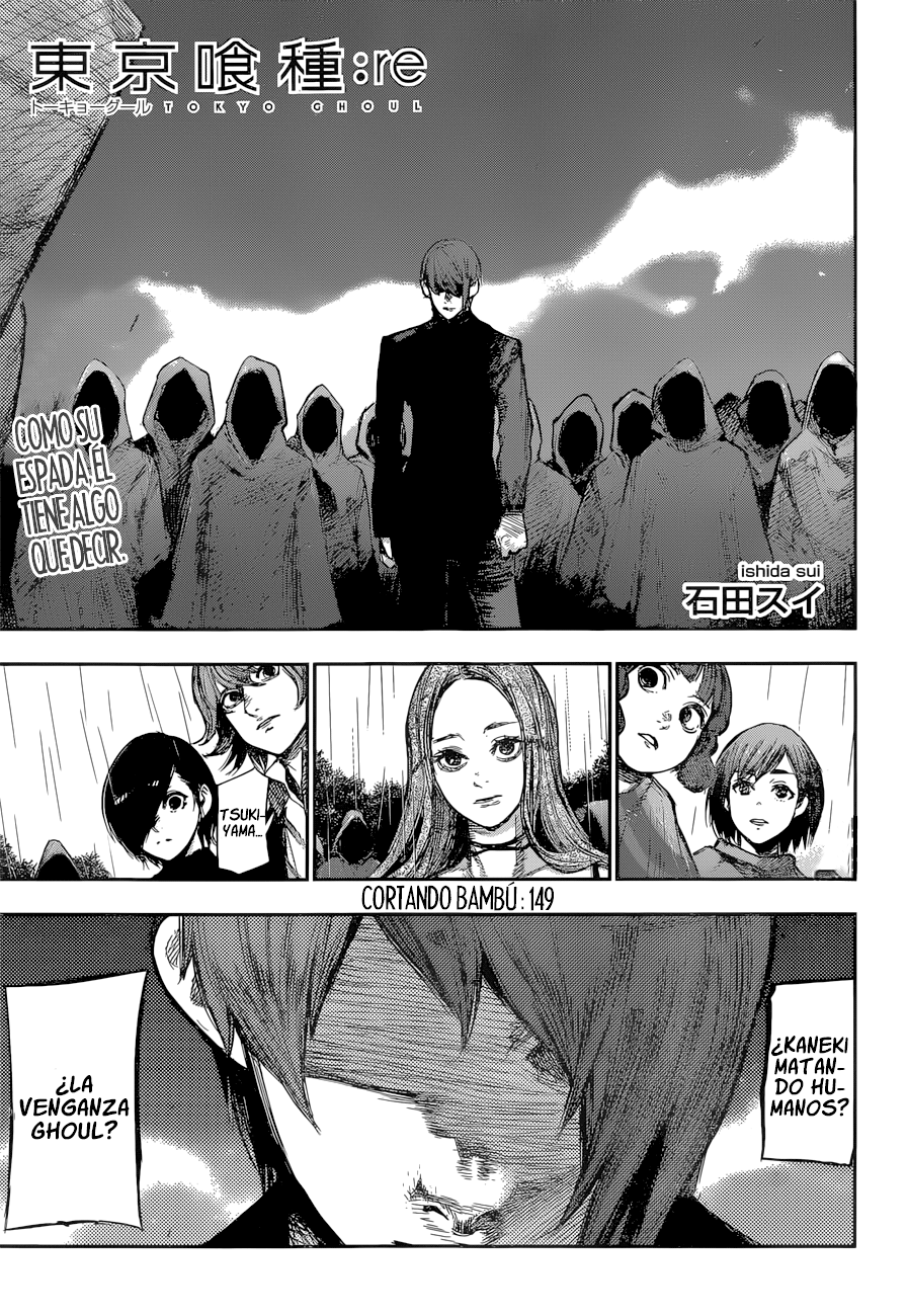 Read Tokyo Ghoul Re es Manga Online