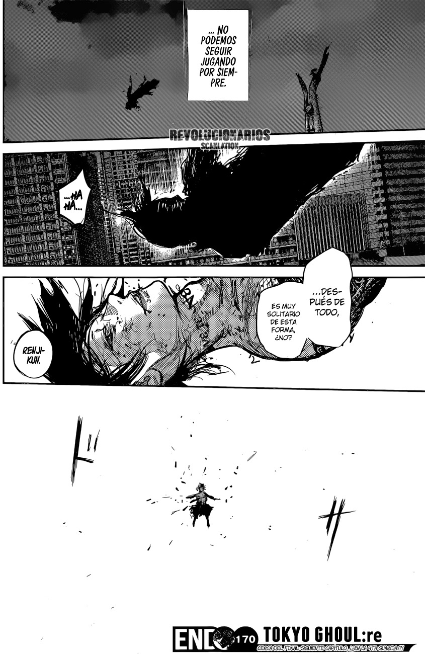Read Tokyo Ghoul Re es Manga Online