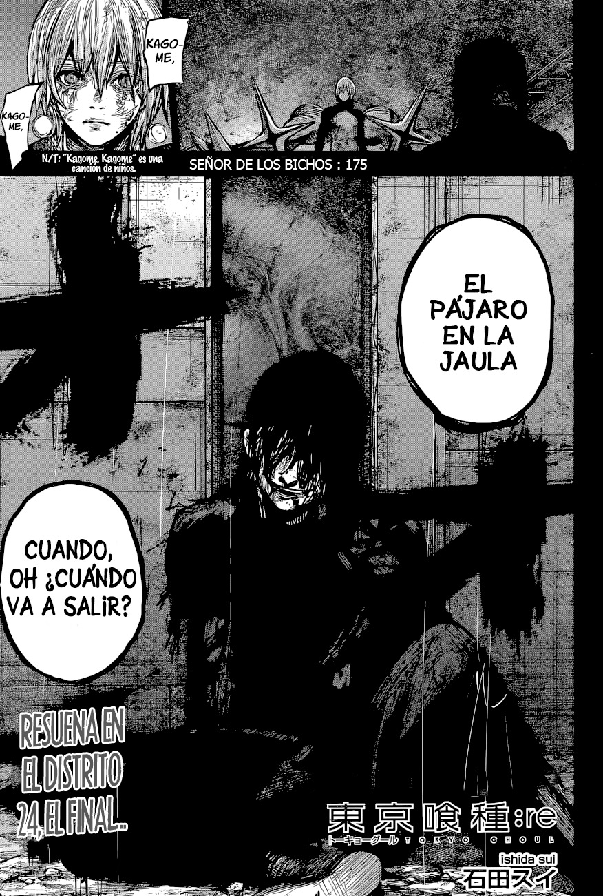 Read Tokyo Ghoul Re es Manga Online