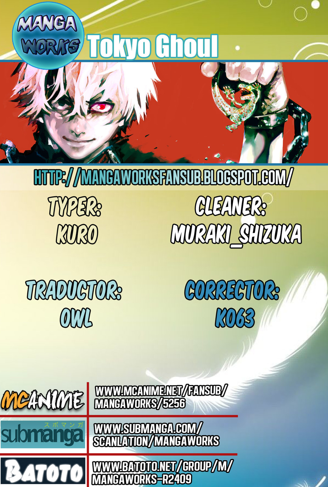 Read Tokyo Ghoul es Manga Online