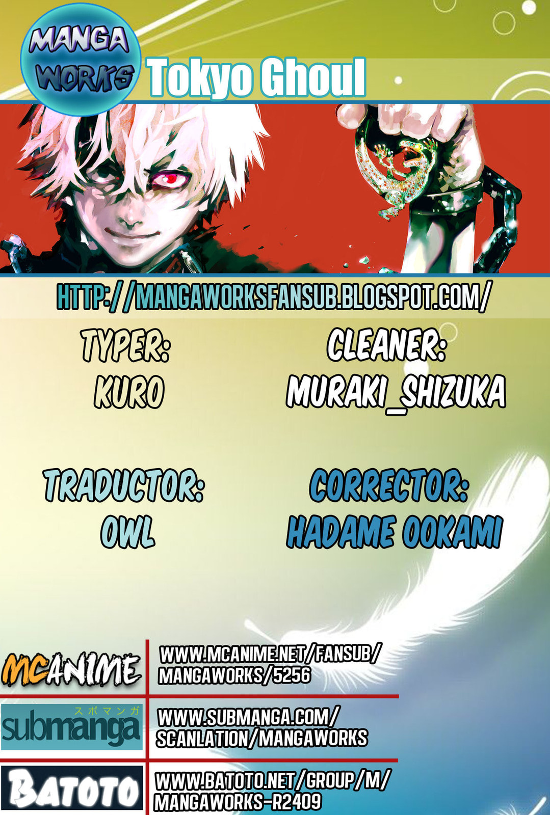 Read Tokyo Ghoul es Manga Online