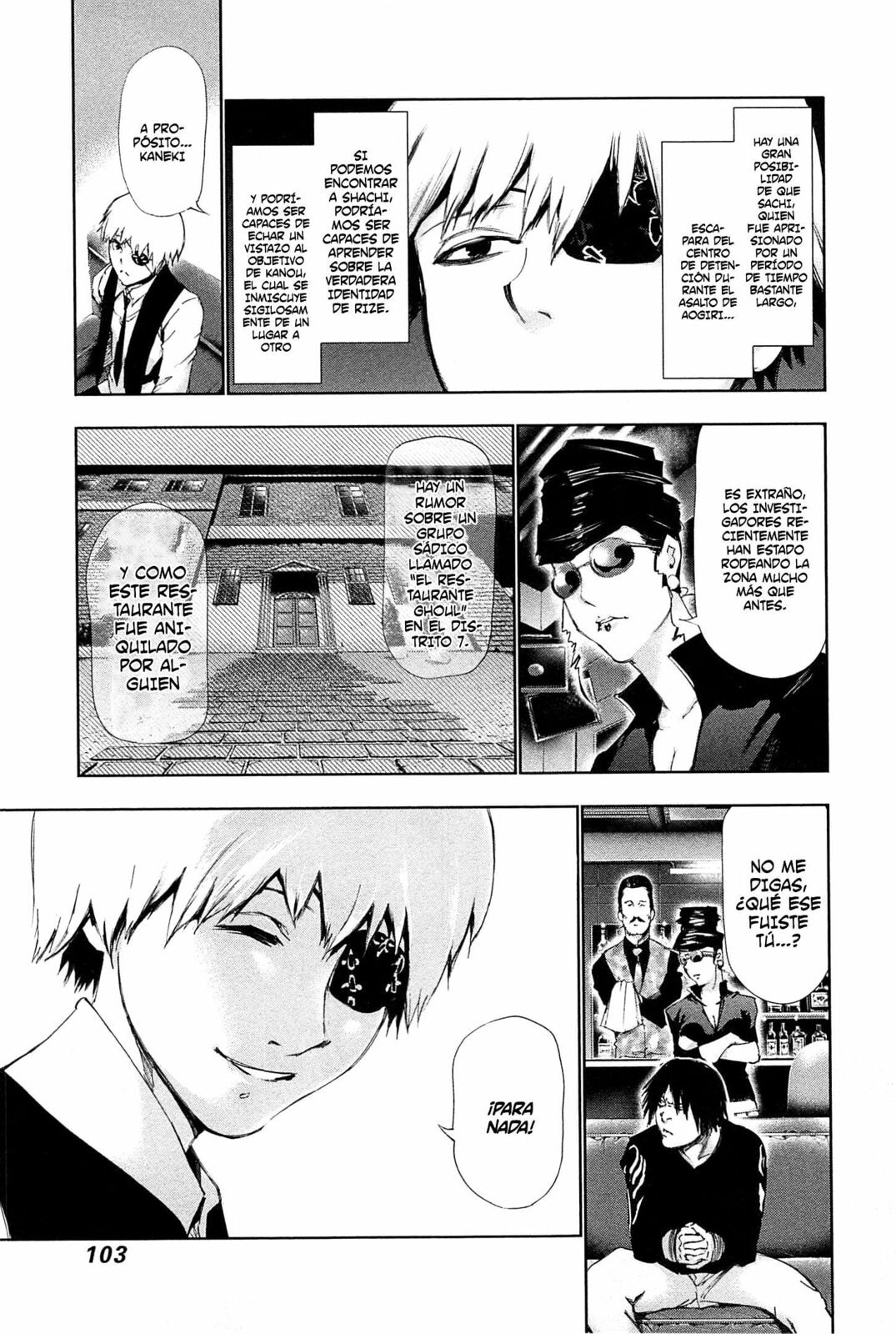 Read Tokyo Ghoul es Manga Online