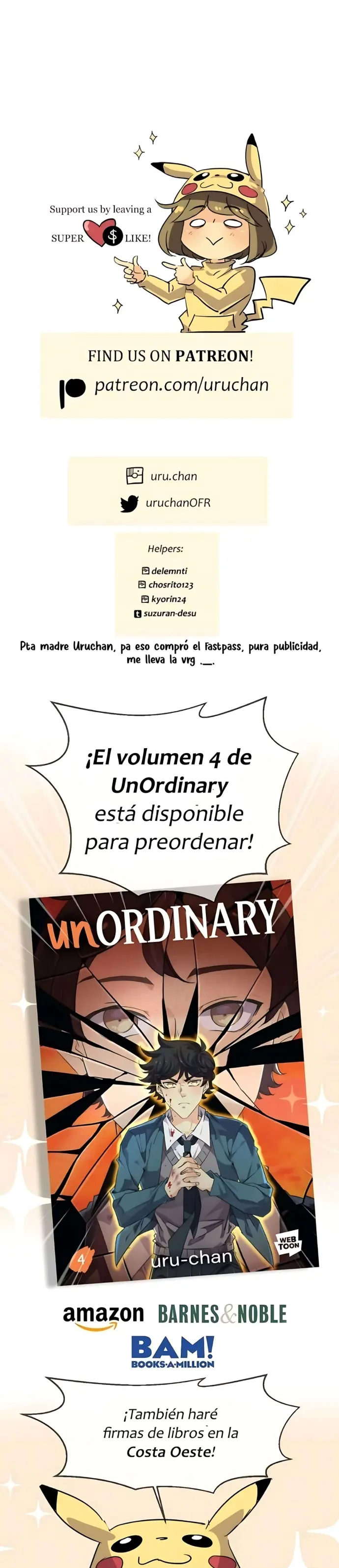 Read UnORDINARY es Manga Online