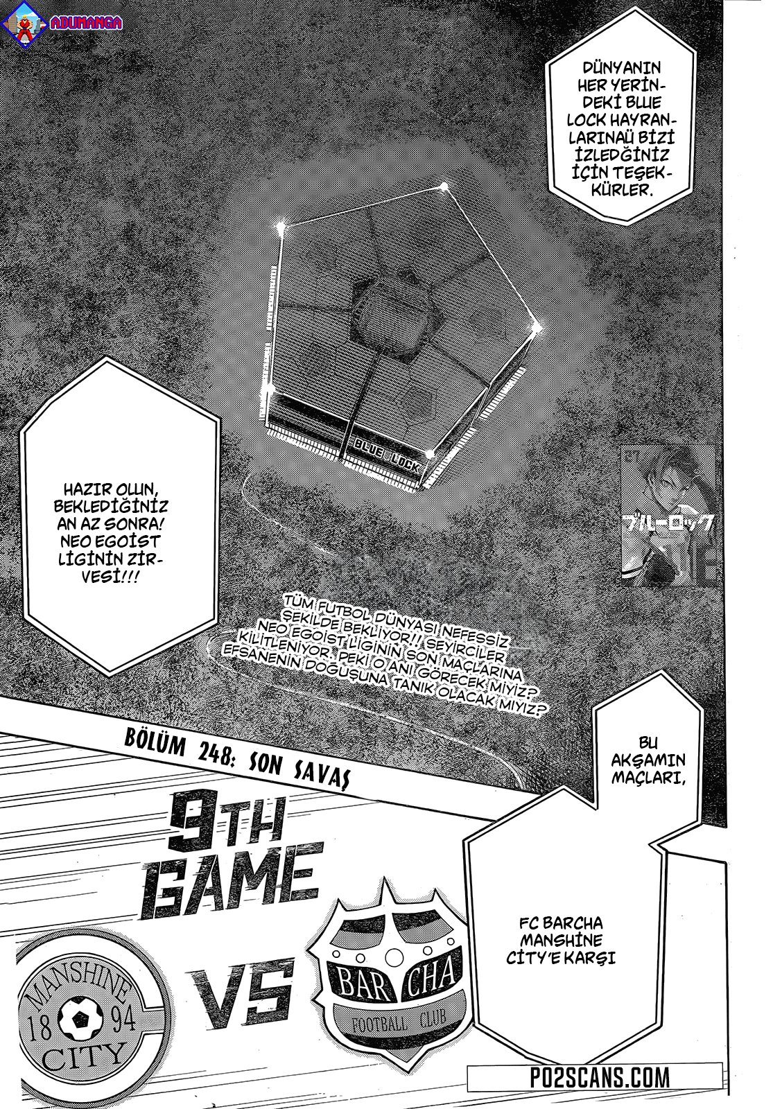 Read Blue Lock tr Manga Online