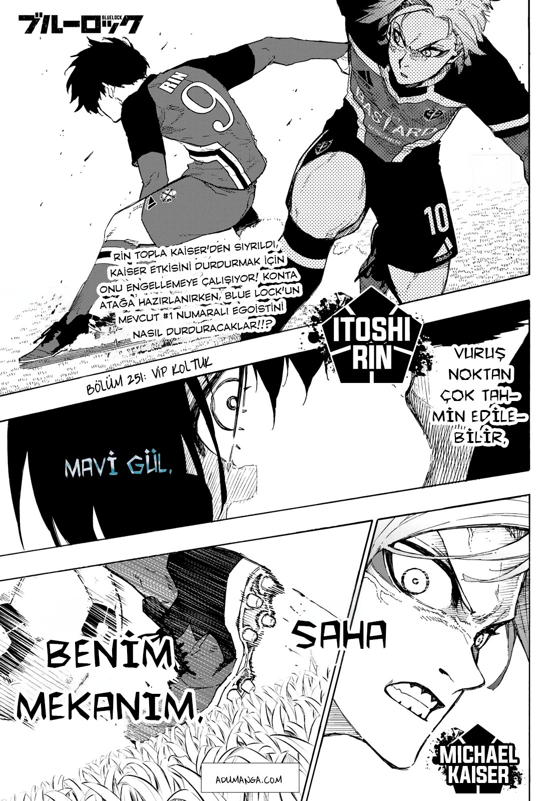 Read Blue Lock tr Manga Online