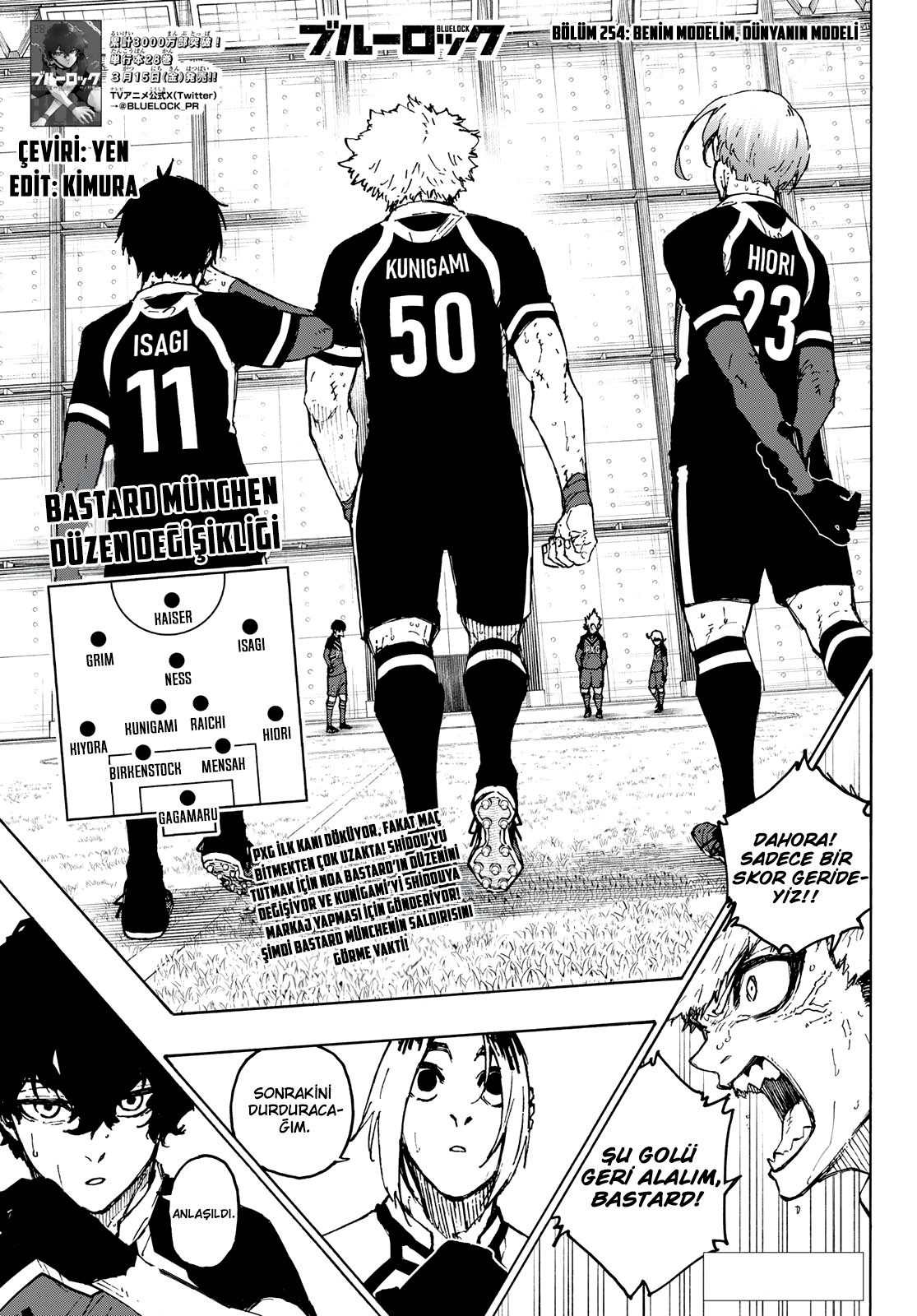 Read Blue Lock tr Manga Online