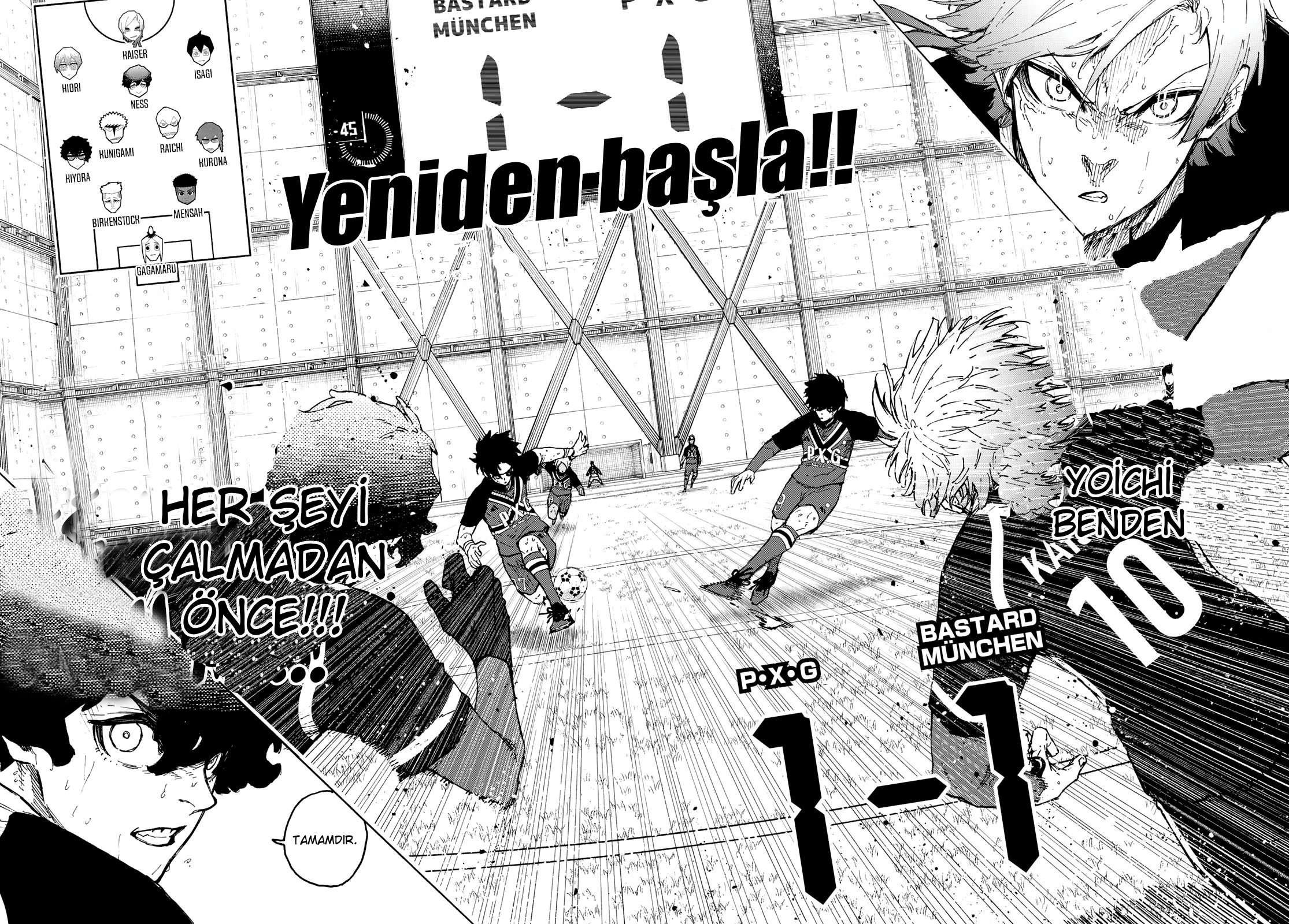 Read Blue Lock tr Manga Online