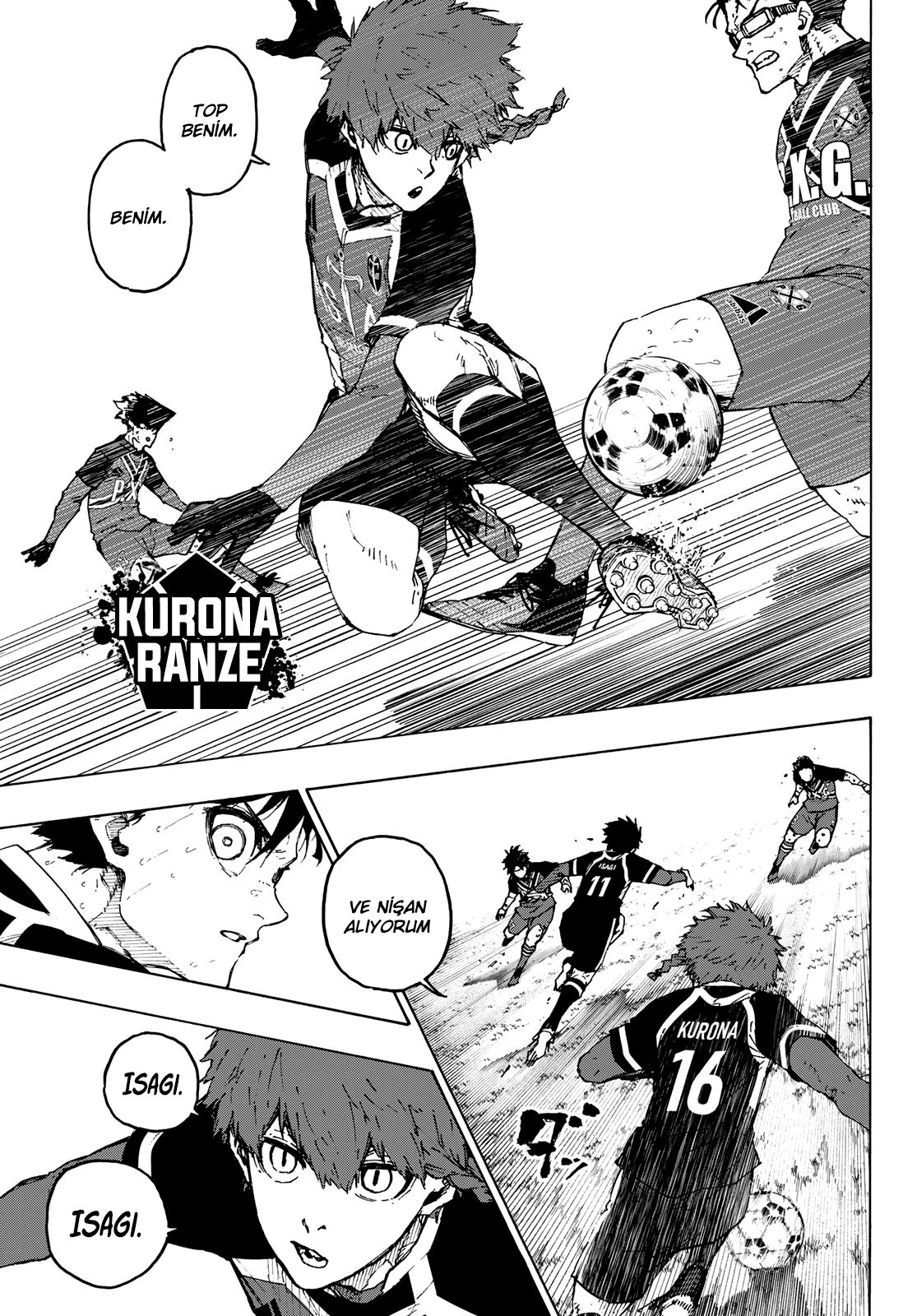 Read Blue Lock tr Manga Online