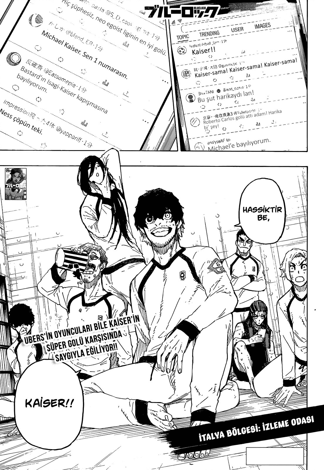 Read Blue Lock tr Manga Online