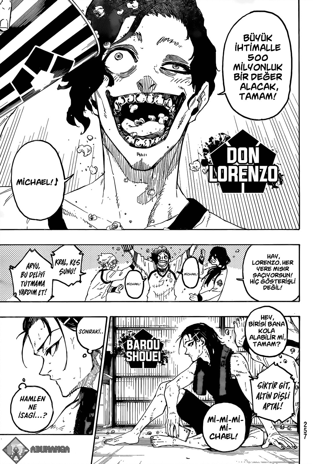 Read Blue Lock tr Manga Online