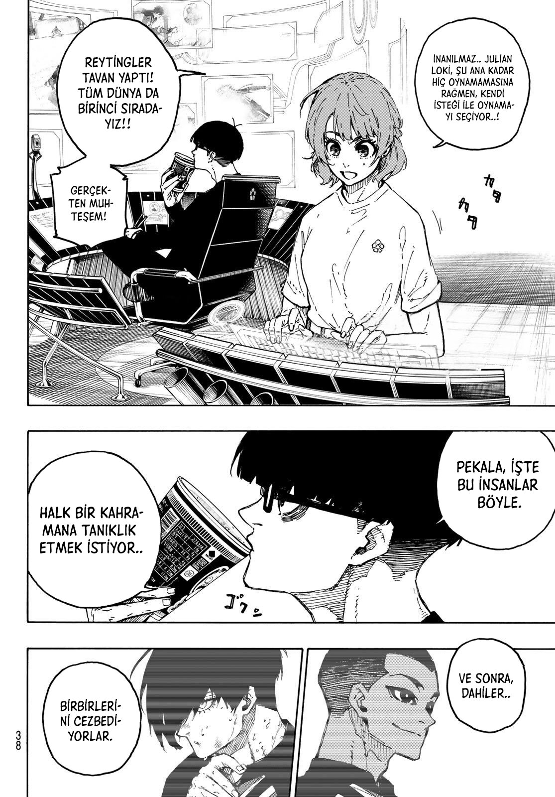 Read Blue Lock tr Manga Online