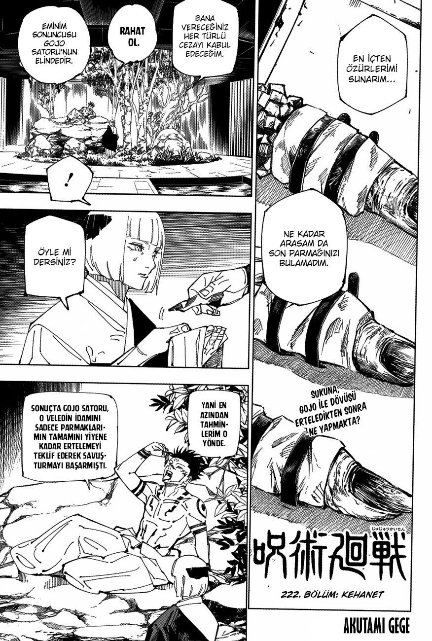 Read Jujutsu Kaisen tr Manga Online