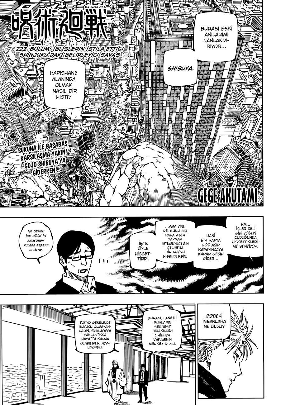 Read Jujutsu Kaisen tr Manga Online