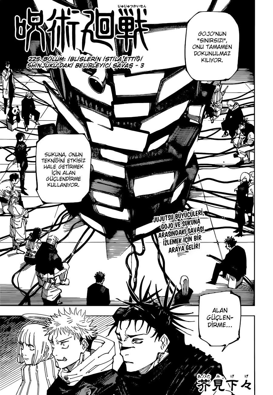 Read Jujutsu Kaisen tr Manga Online