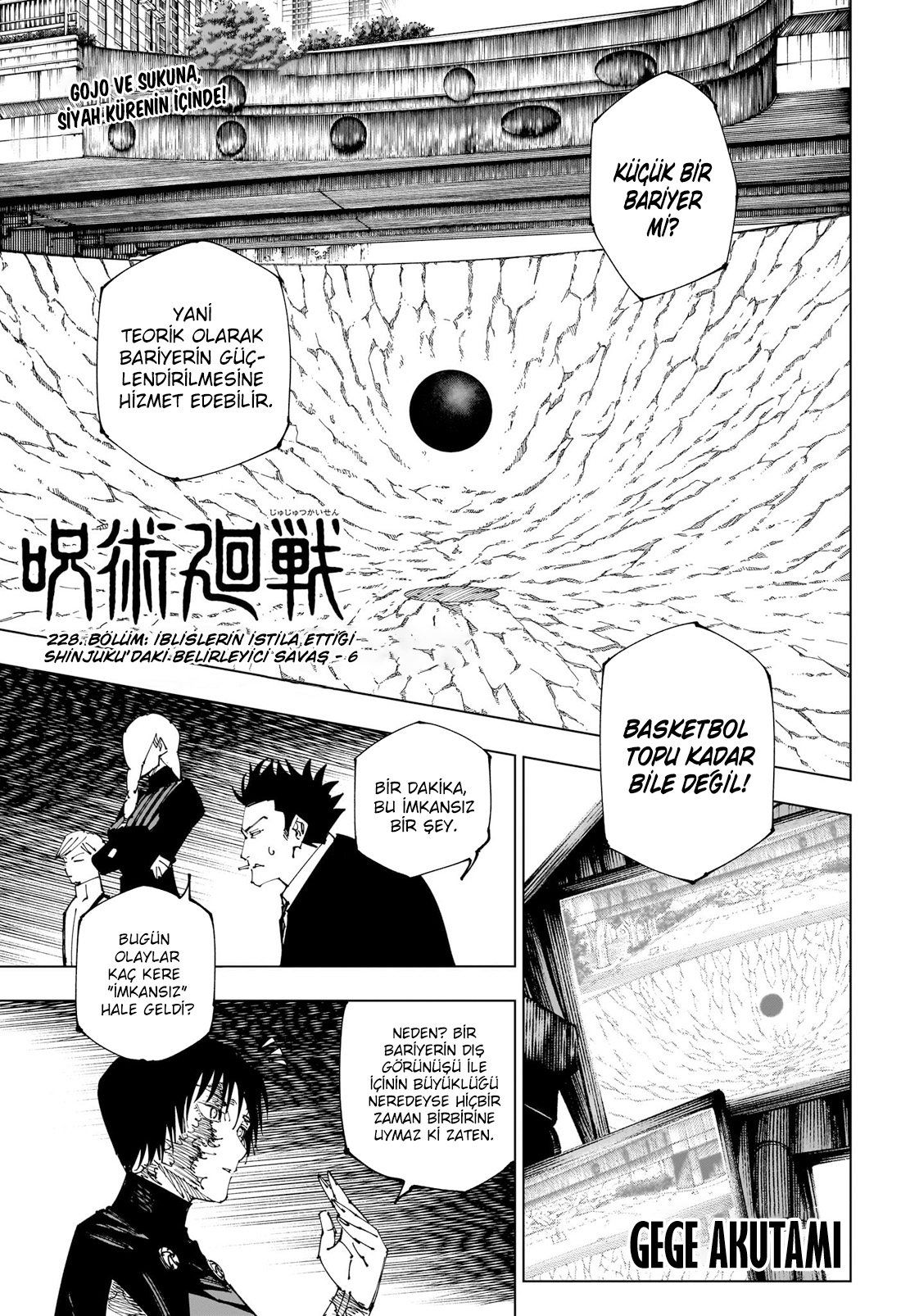 Read Jujutsu Kaisen tr Manga Online