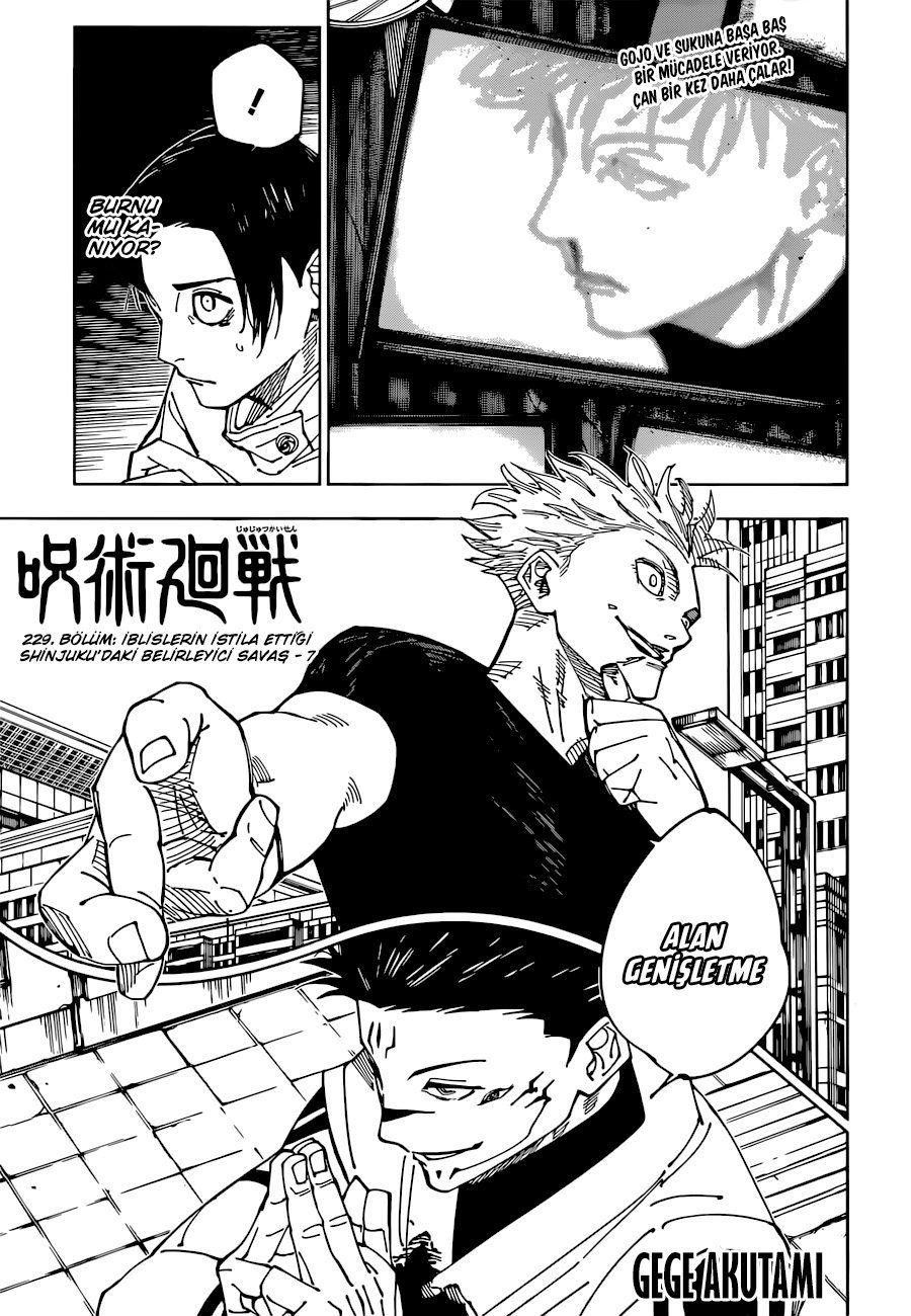 Read Jujutsu Kaisen tr Manga Online