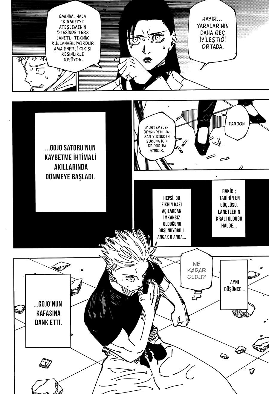 Read Jujutsu Kaisen tr Manga Online