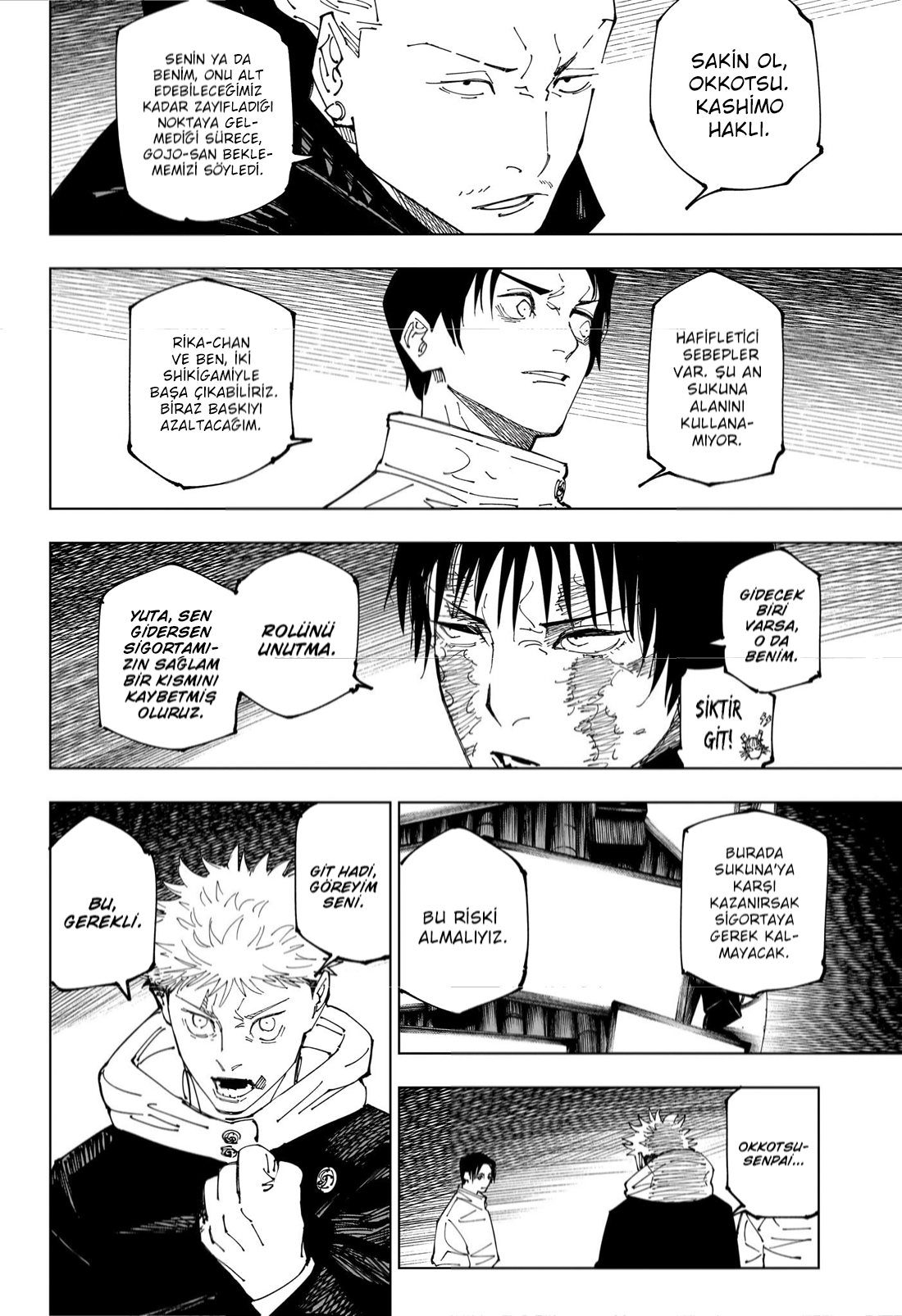 Read Jujutsu Kaisen tr Manga Online