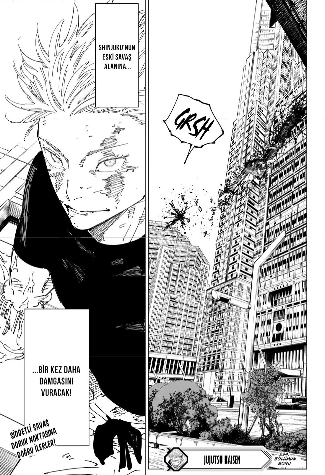 Read Jujutsu Kaisen tr Manga Online