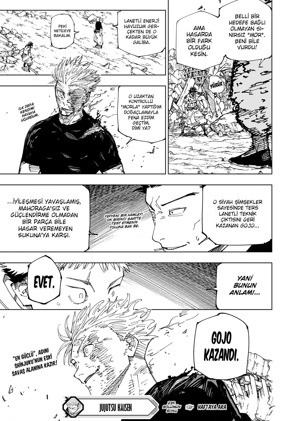 Read Jujutsu Kaisen tr Manga Online