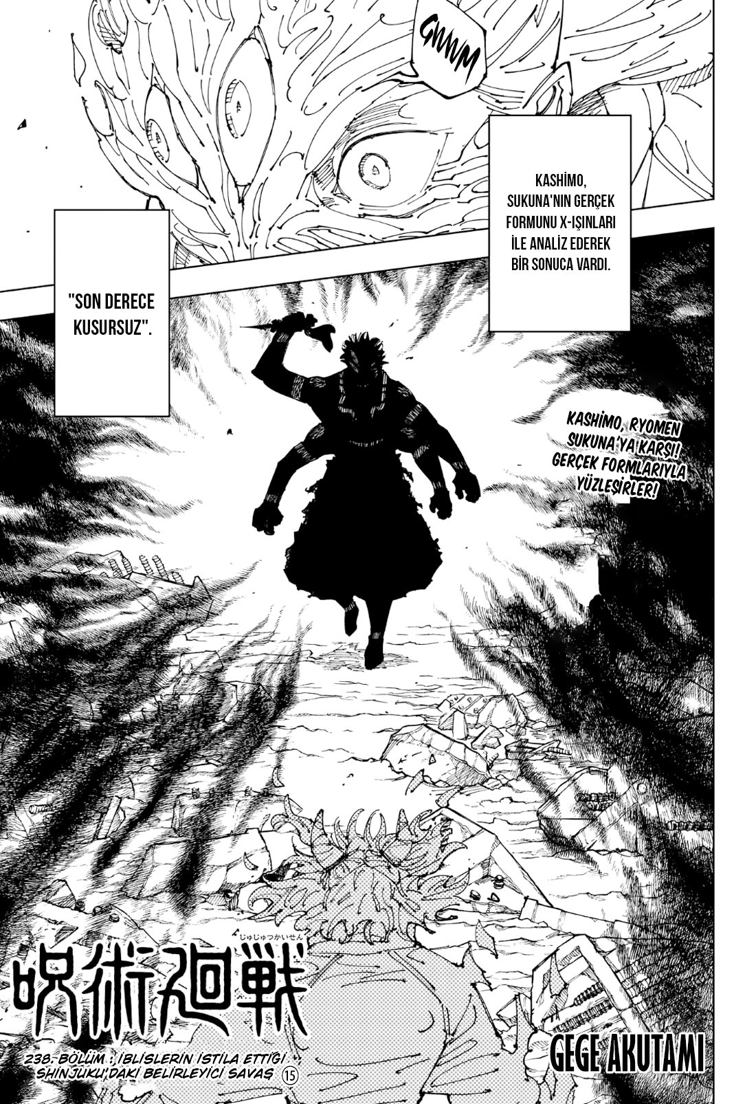 Read Jujutsu Kaisen tr Manga Online