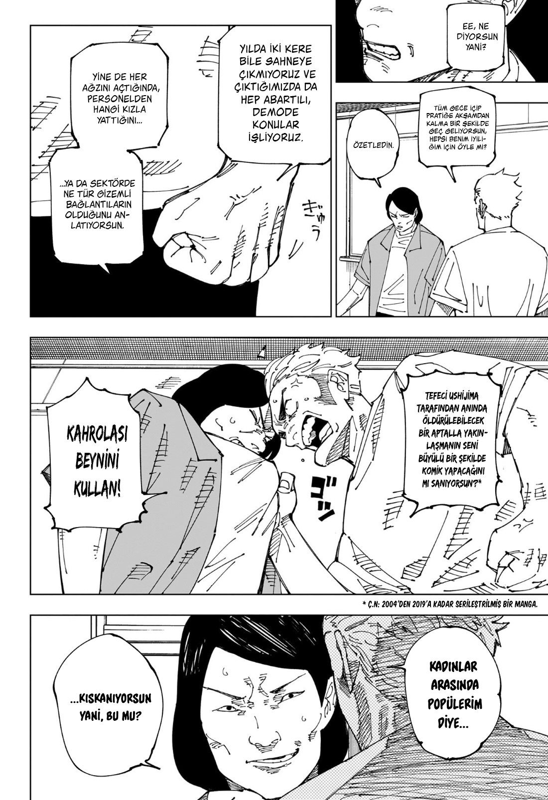 Read Jujutsu Kaisen tr Manga Online