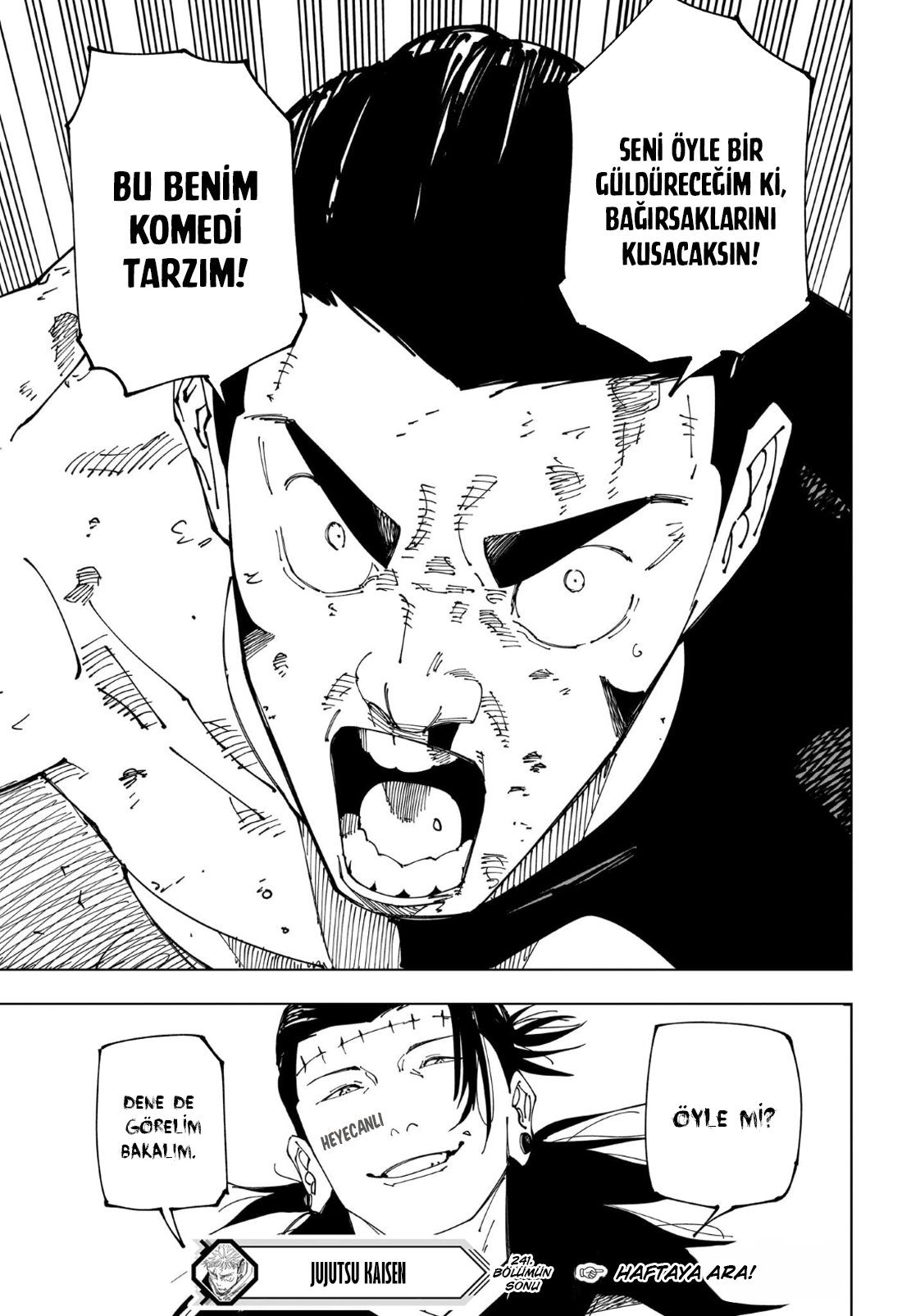 Read Jujutsu Kaisen tr Manga Online