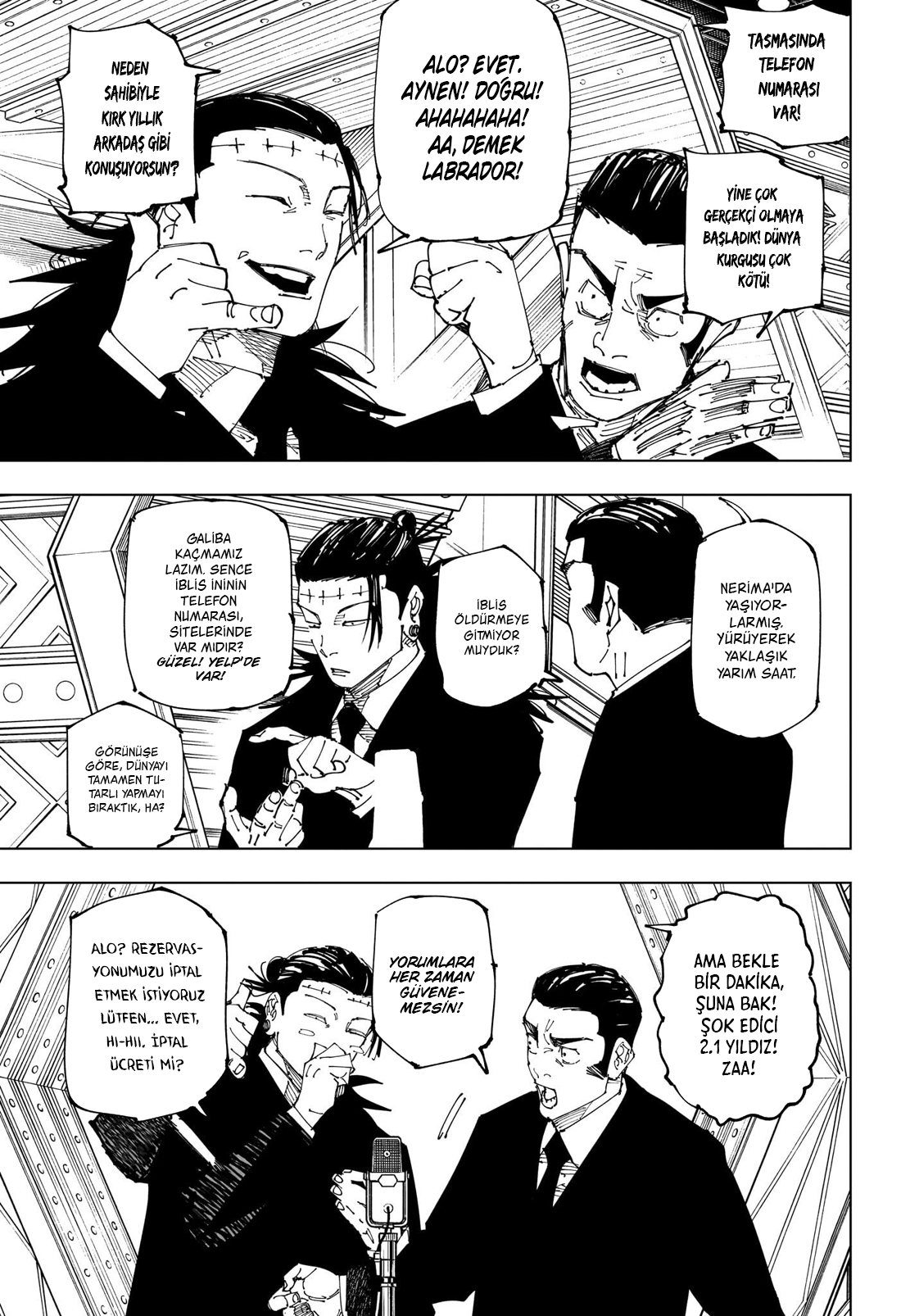 Read Jujutsu Kaisen tr Manga Online