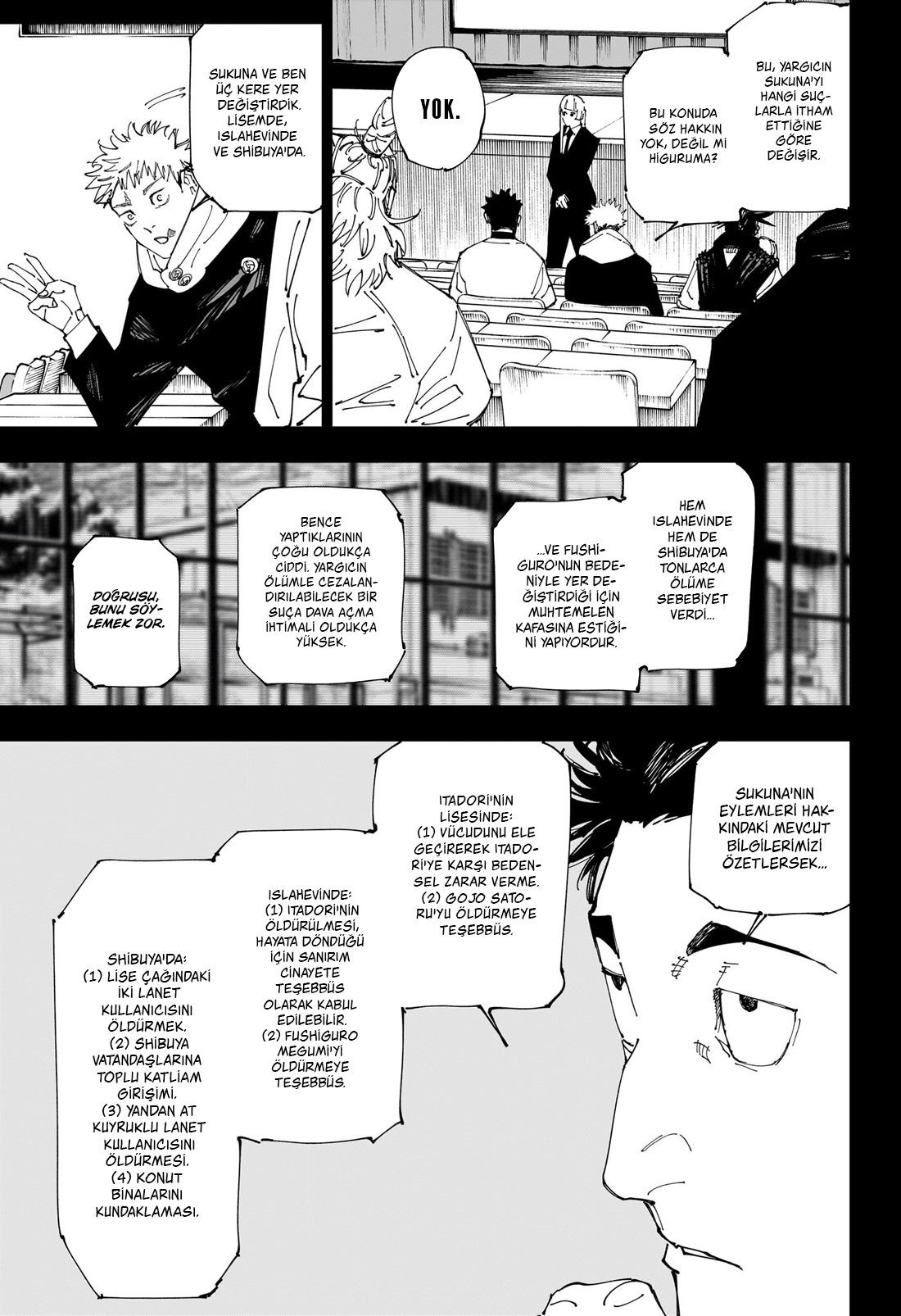 Read Jujutsu Kaisen tr Manga Online