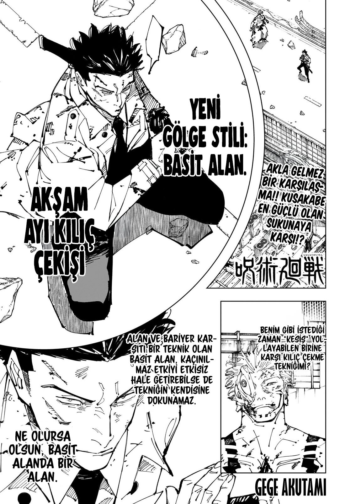 Read Jujutsu Kaisen tr Manga Online