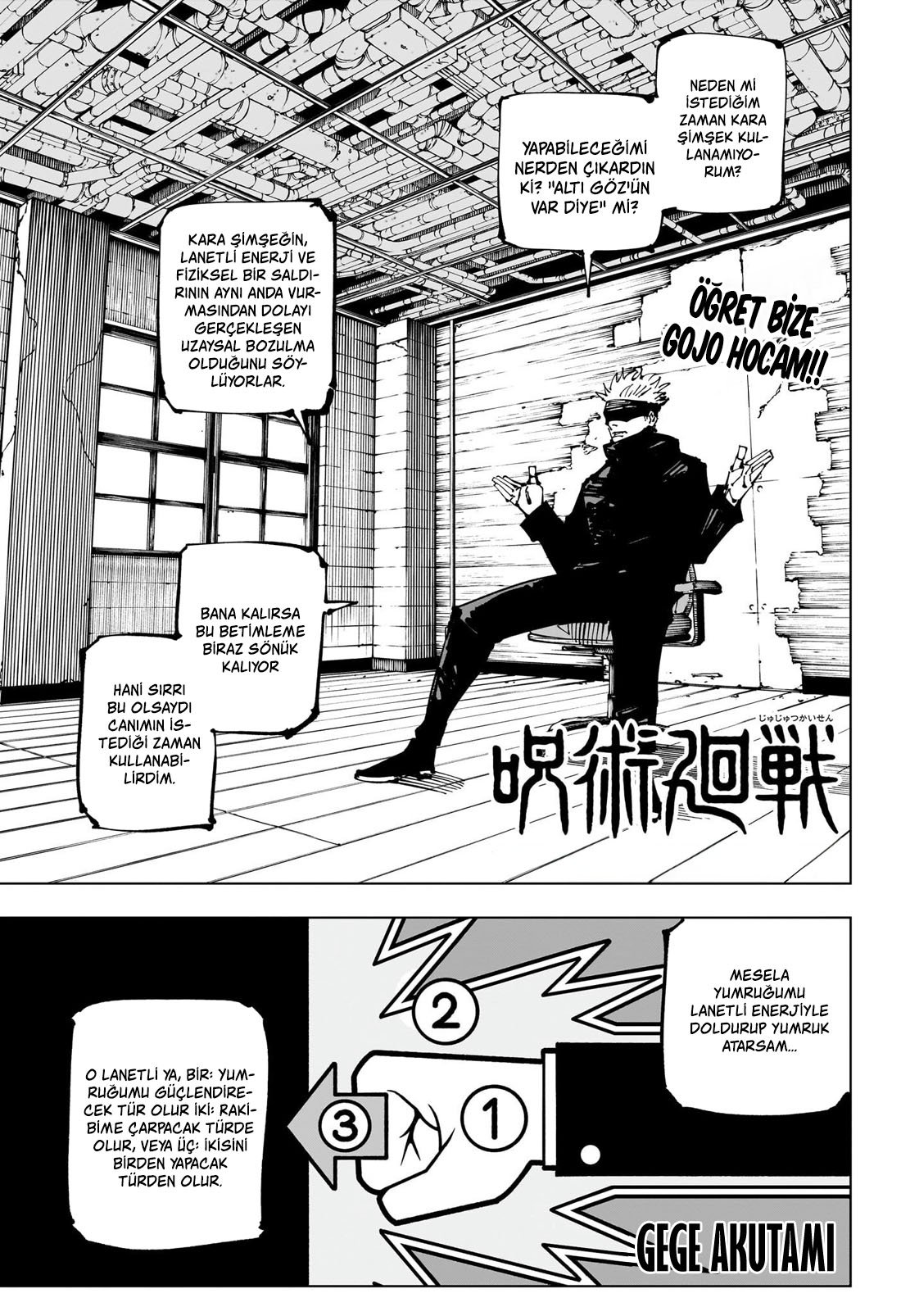 Read Jujutsu Kaisen tr Manga Online