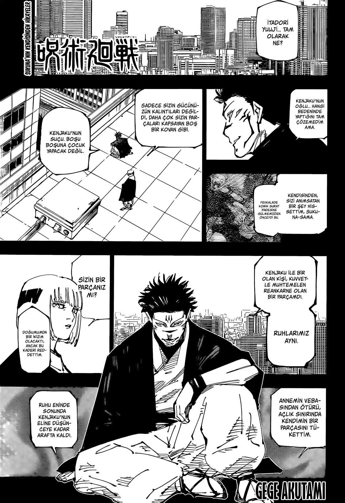 Read Jujutsu Kaisen tr Manga Online