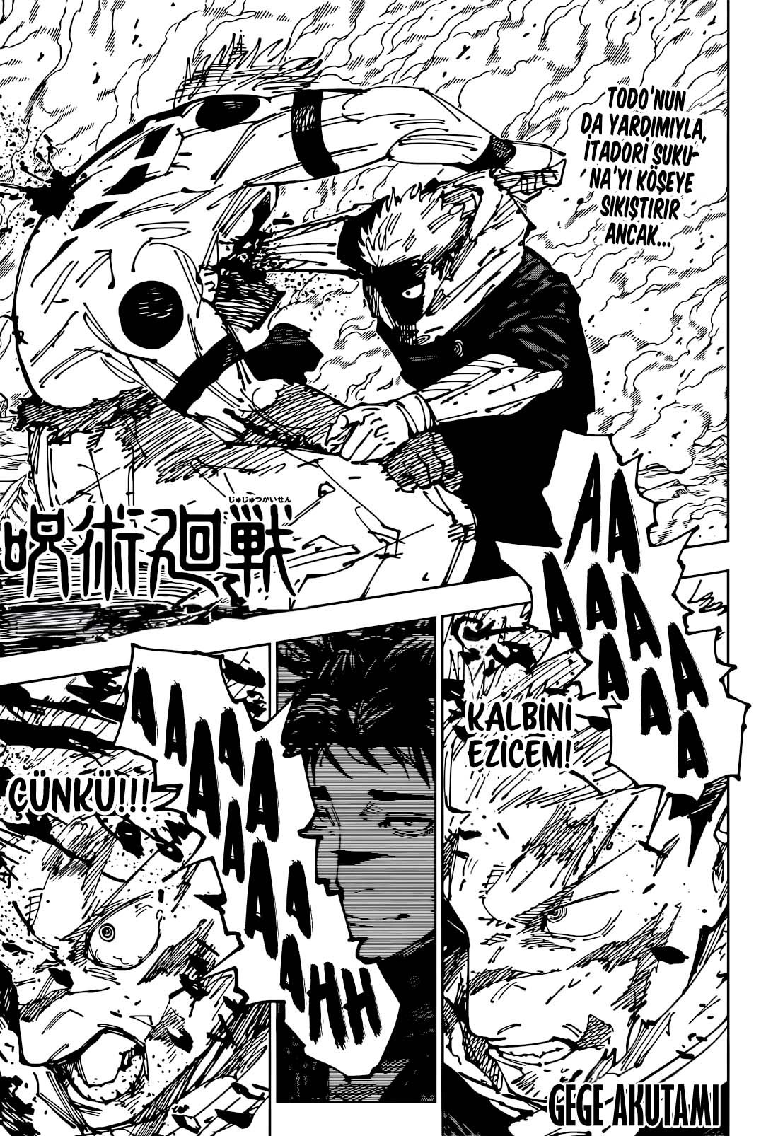 Read Jujutsu Kaisen tr Manga Online