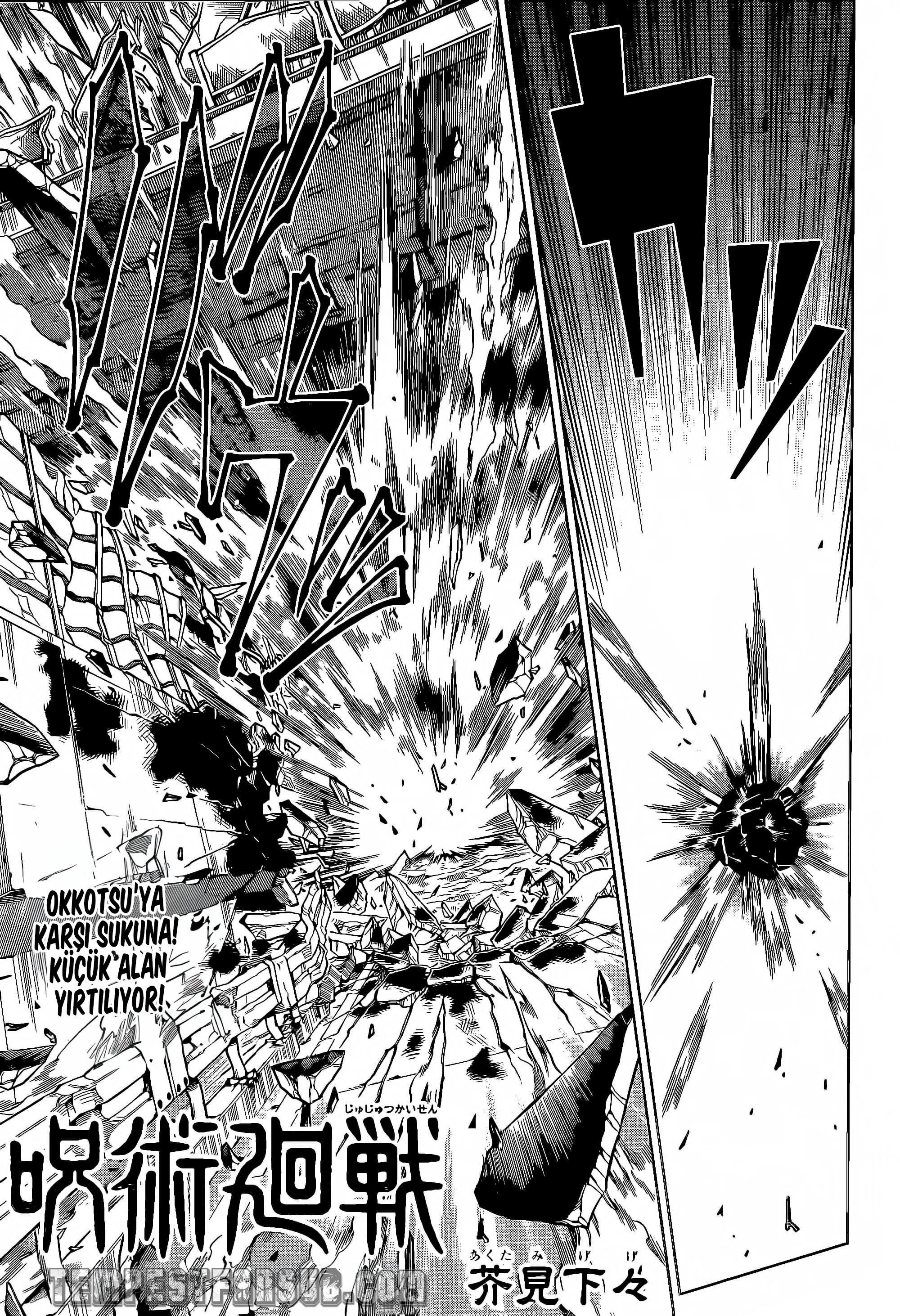 Read Jujutsu Kaisen tr Manga Online