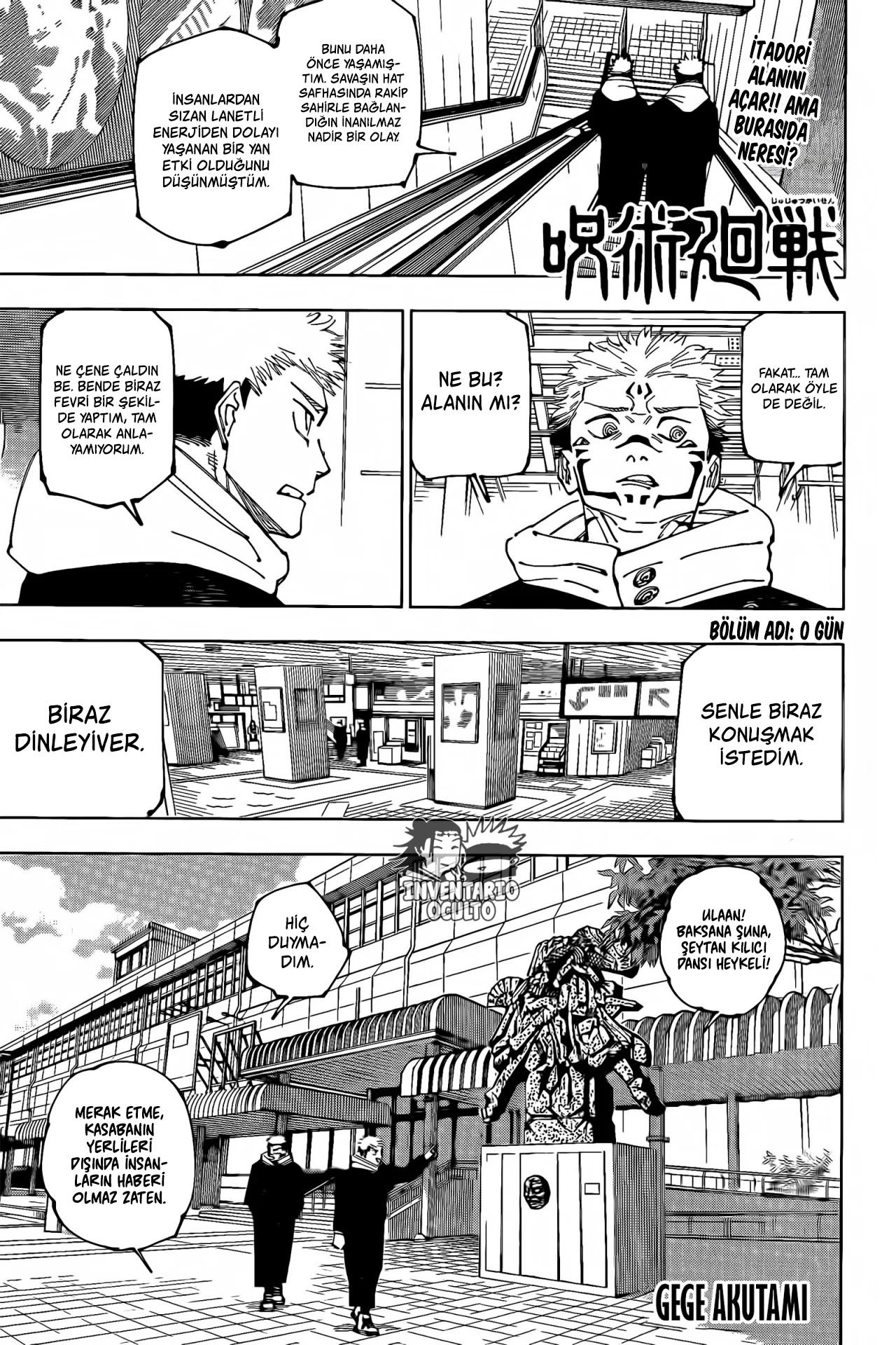 Read Jujutsu Kaisen tr Manga Online