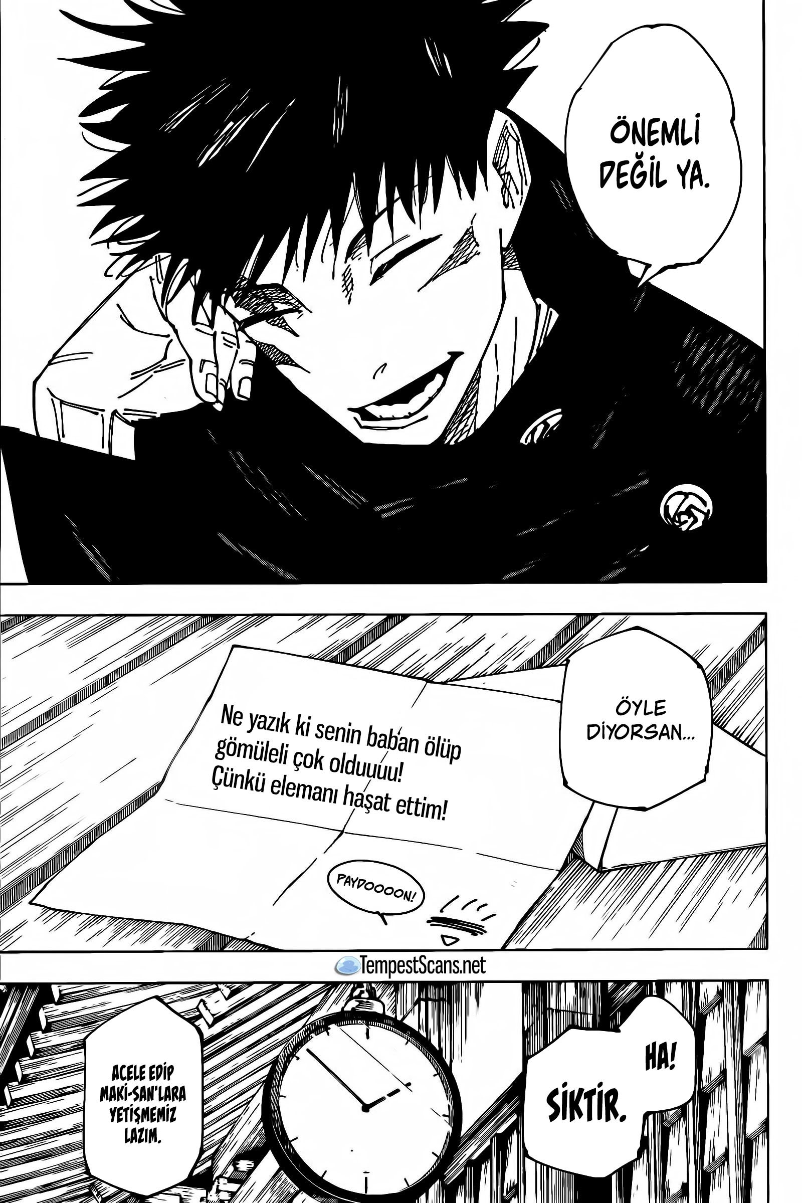 Read Jujutsu Kaisen tr Manga Online