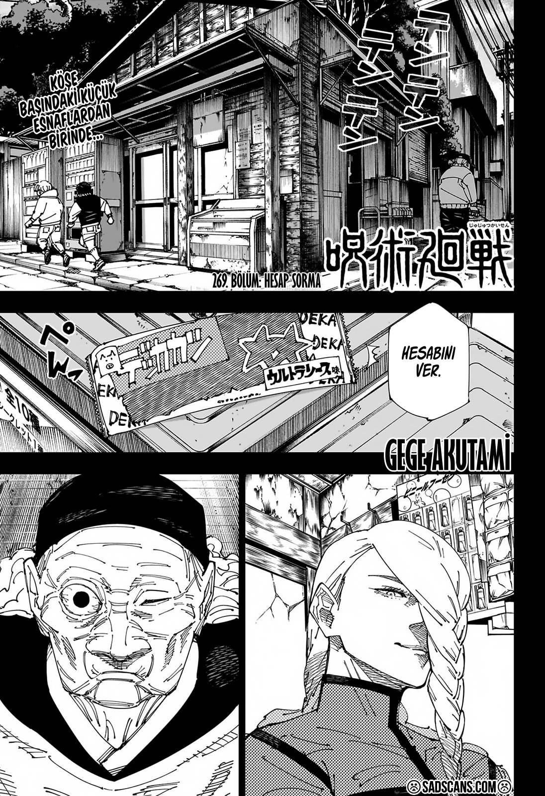 Read Jujutsu Kaisen tr Manga Online