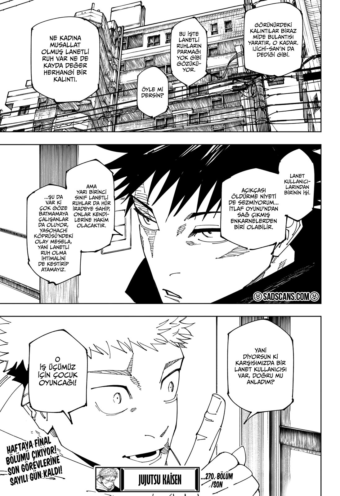 Read Jujutsu Kaisen tr Manga Online