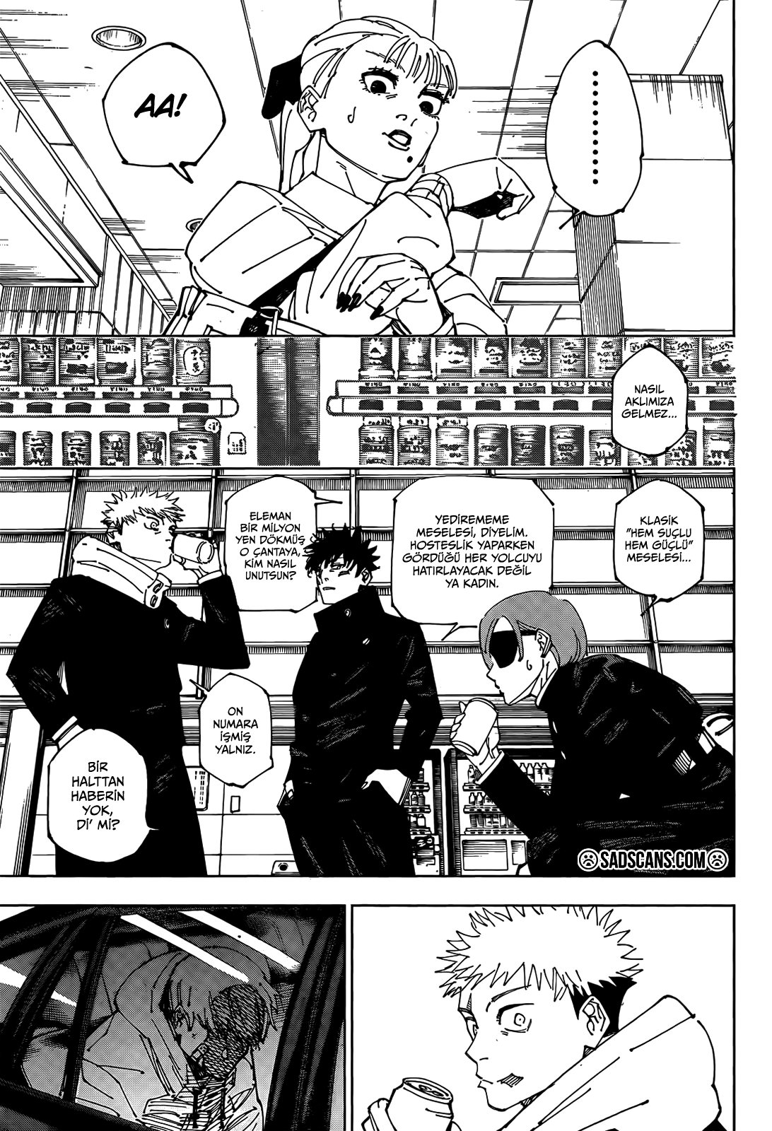 Read Jujutsu Kaisen tr Manga Online