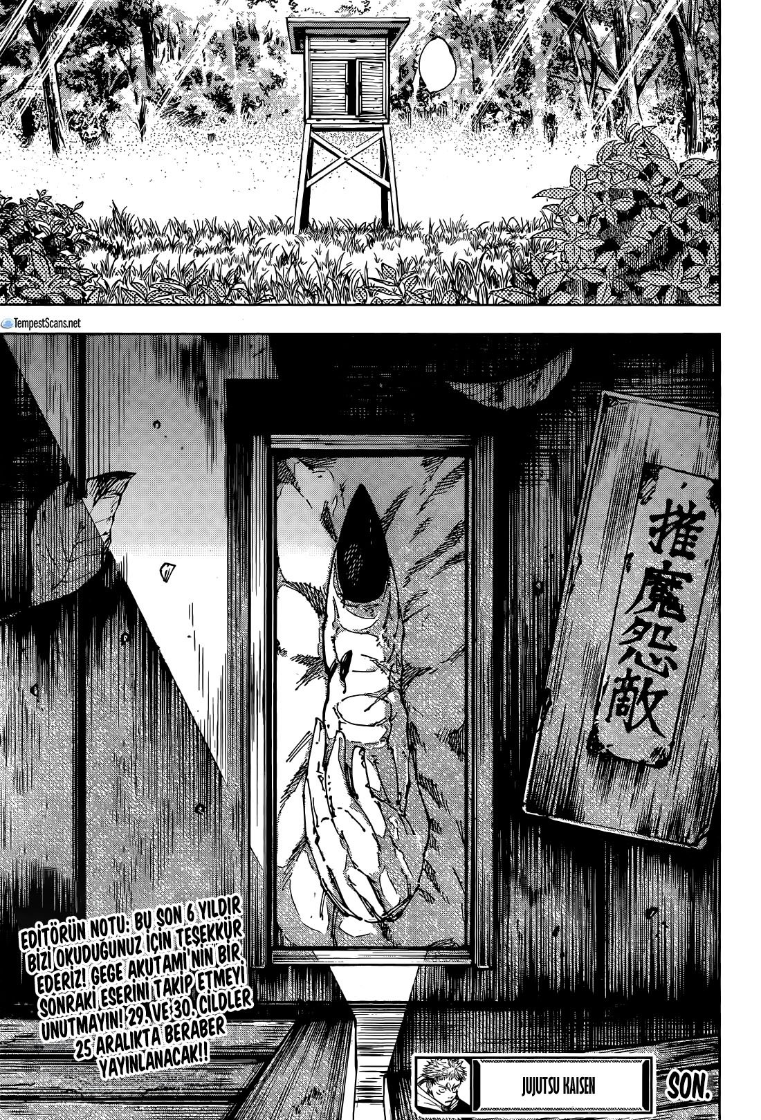 Read Jujutsu Kaisen tr Manga Online